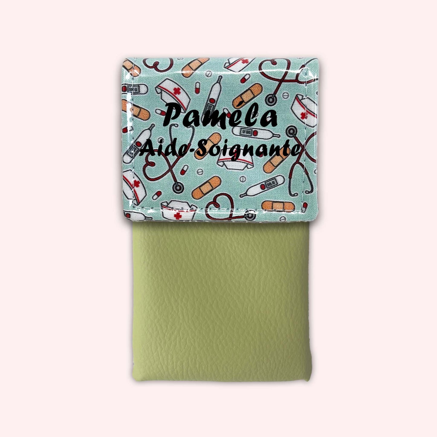 Pochette aimantée Médical Menthe