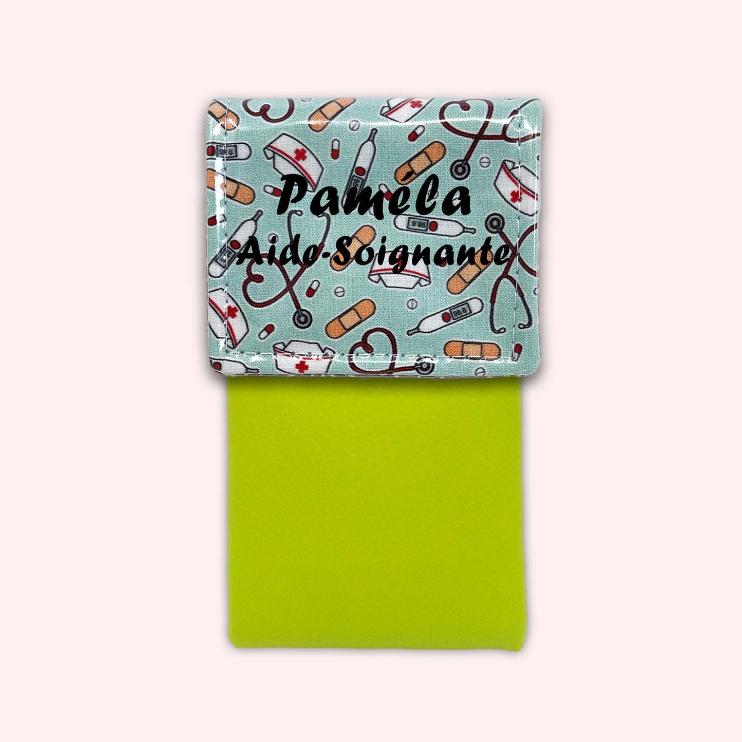 Pochette aimantée Médical Menthe