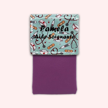 Pochette aimantée Médical Menthe