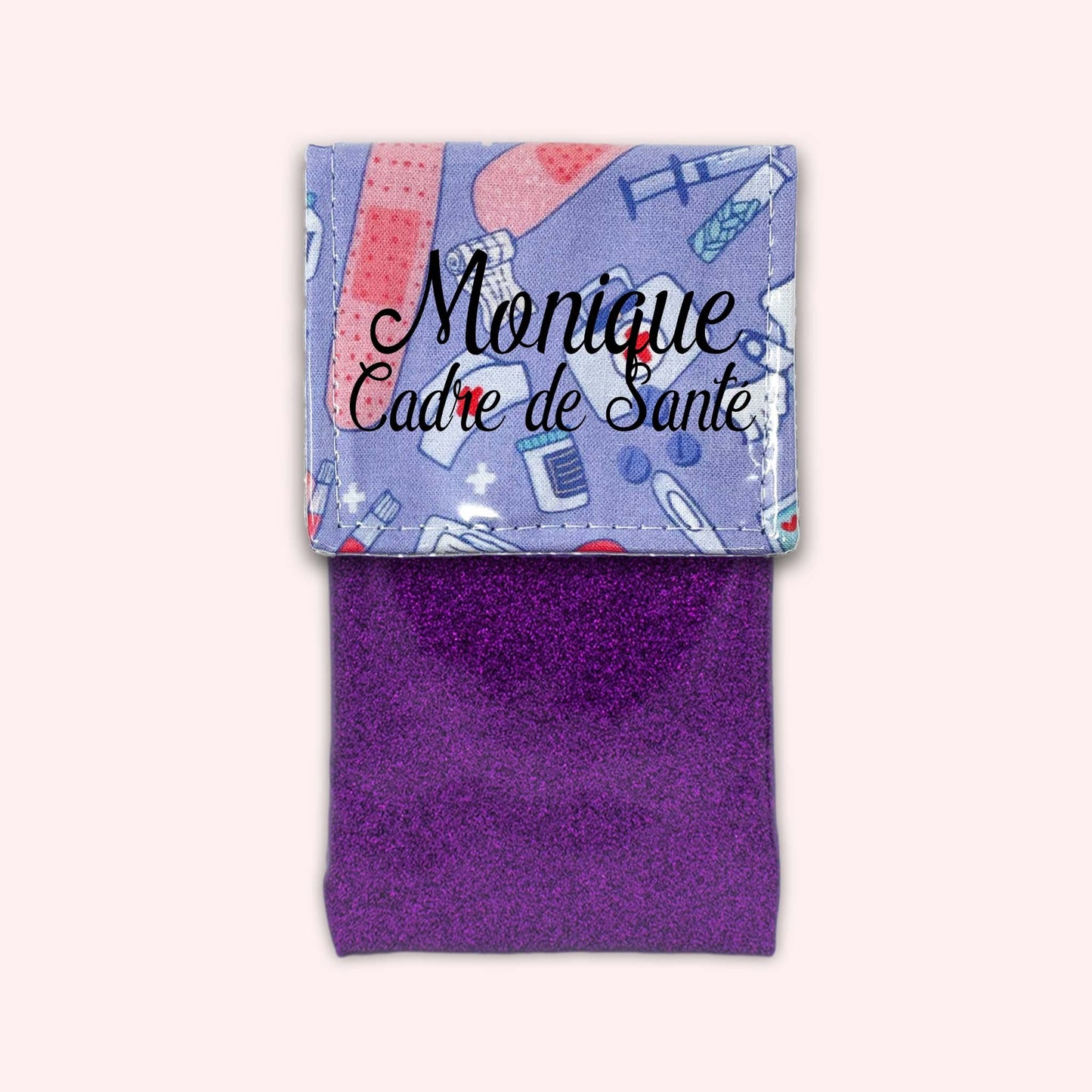 Pochette aimantée Médical Violet