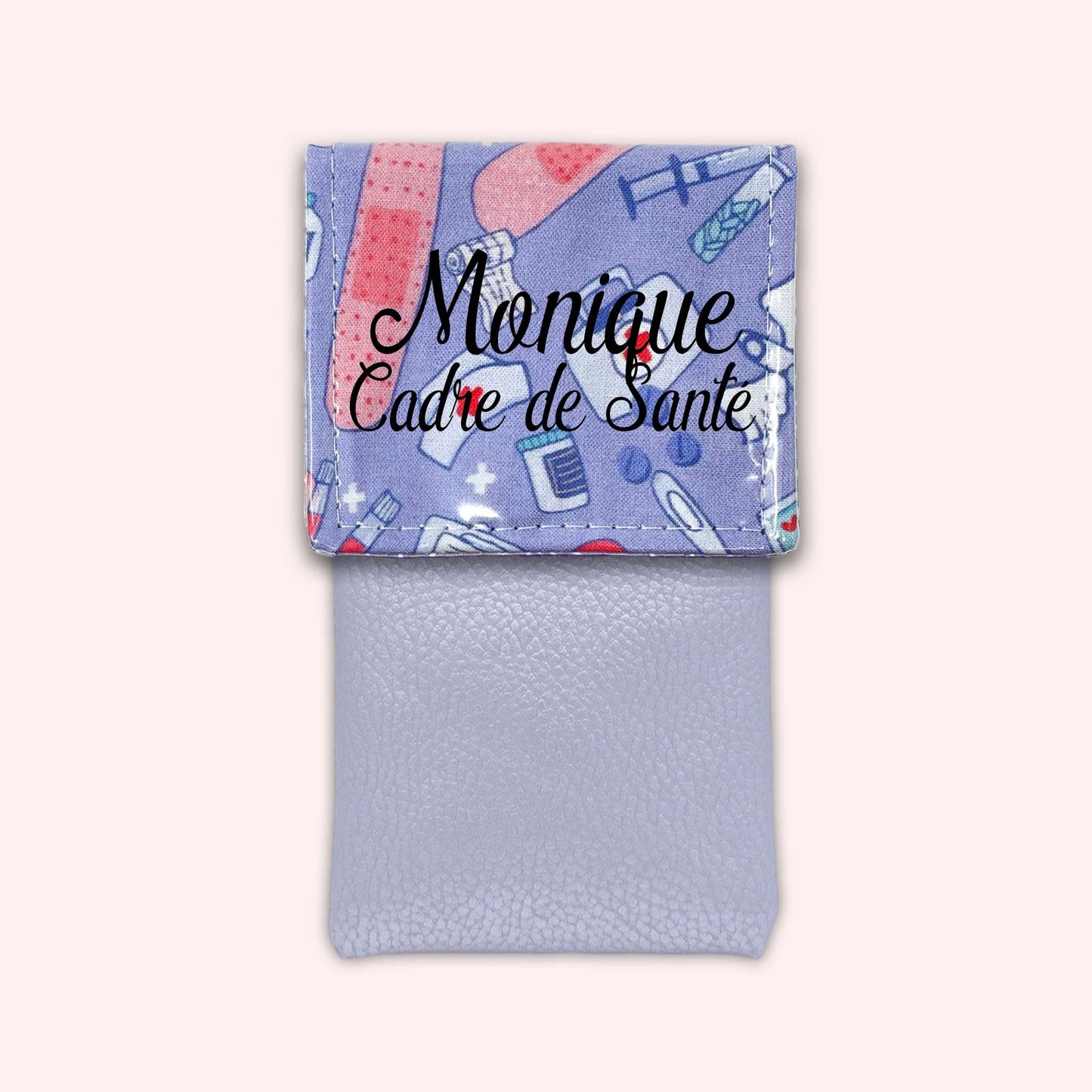 Pochette aimantée Médical Violet