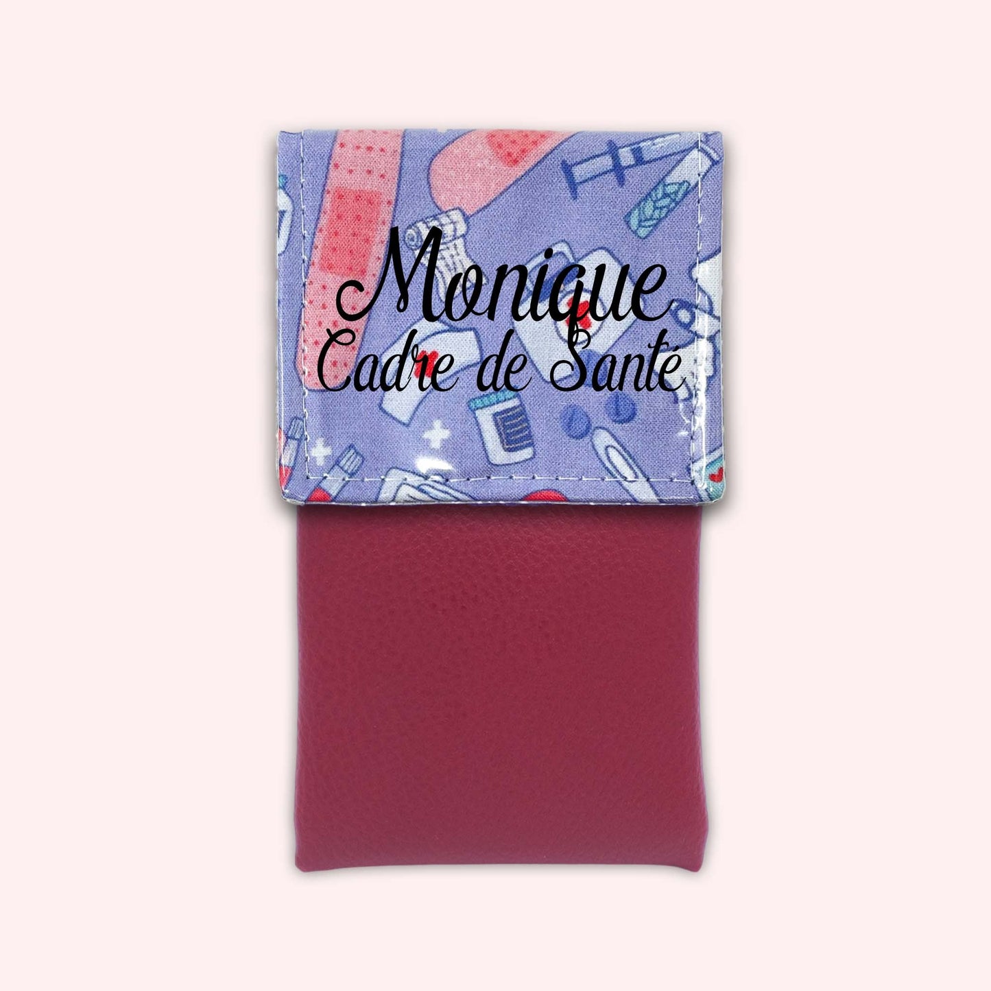 Pochette aimantée Médical Violet