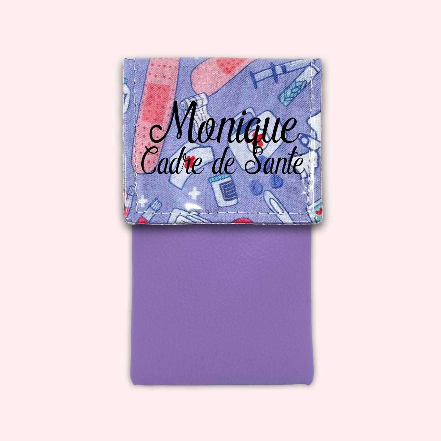 Pochette aimantée Médical Violet