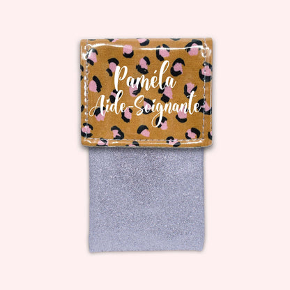 Leopard Caramel Magnetic Pouch