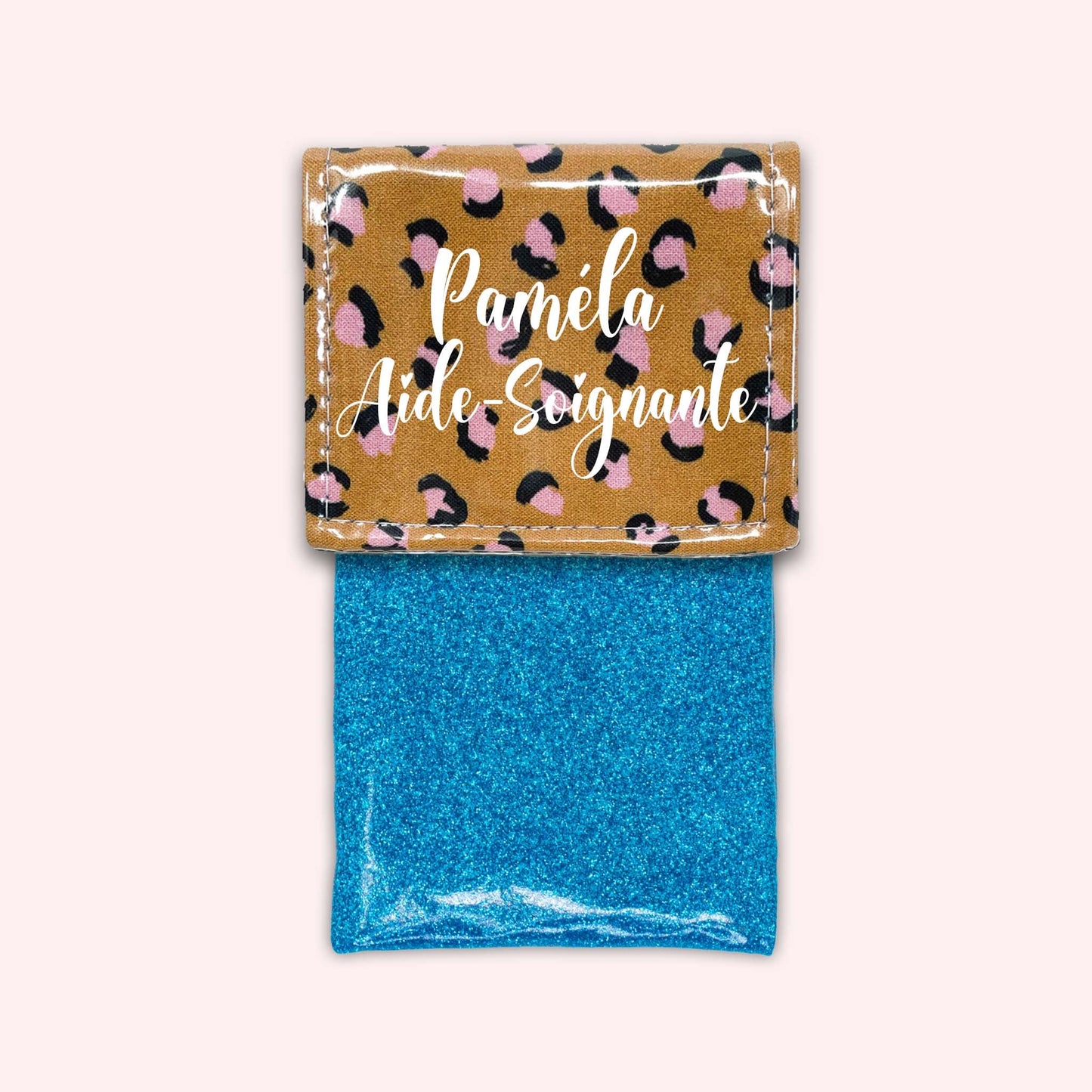 Leopard Caramel Magnetic Pouch