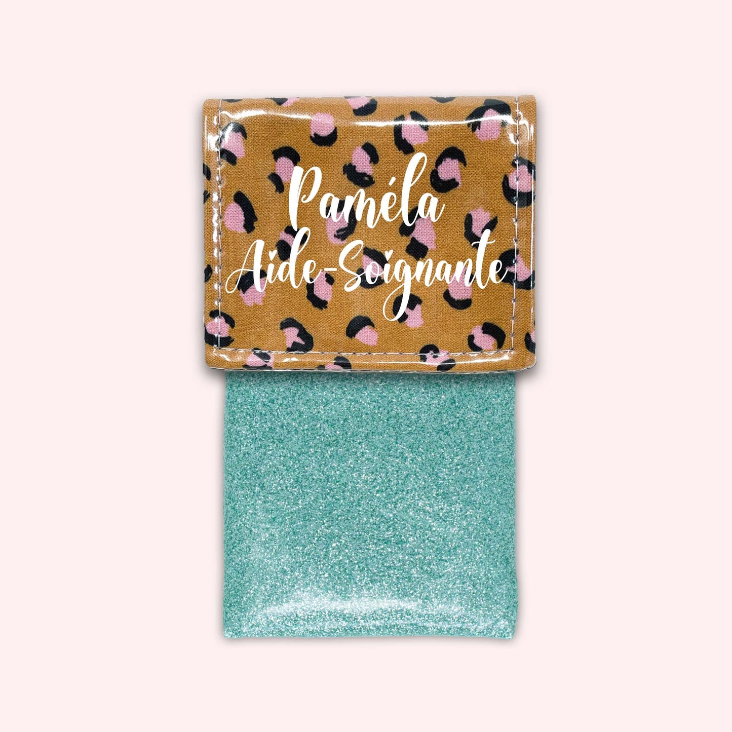 Leopard Caramel Magnetic Pouch