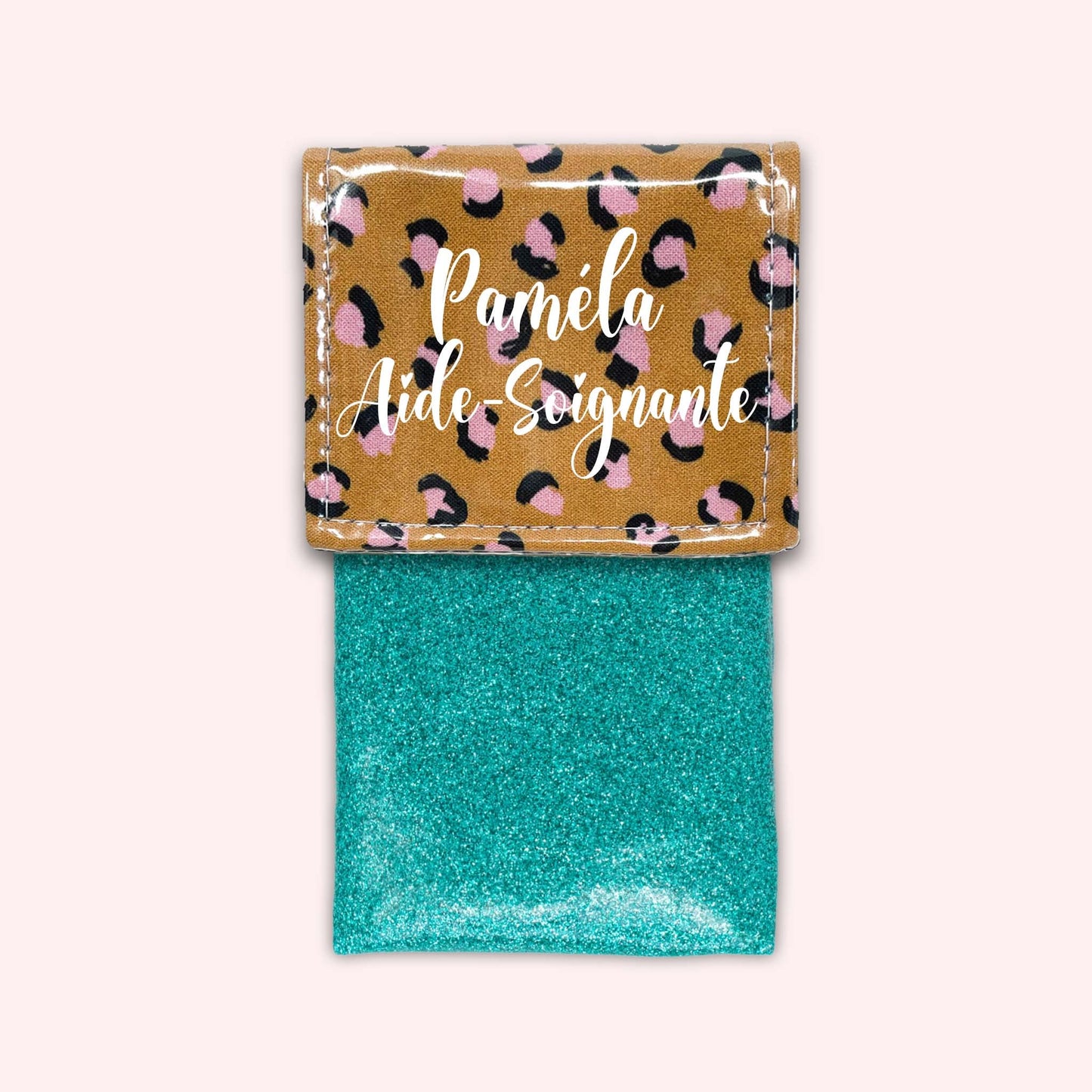 Leopard Caramel Magnetic Pouch