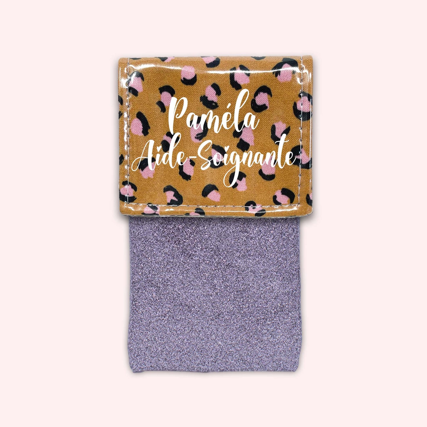 Leopard Caramel Magnetic Pouch