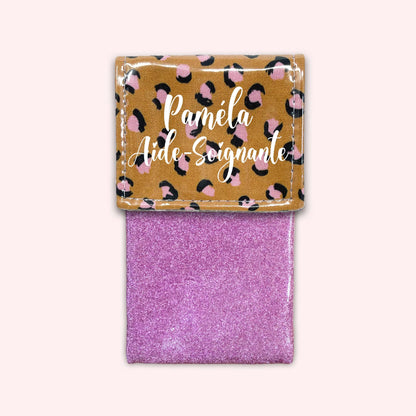 Leopard Caramel Magnetic Pouch