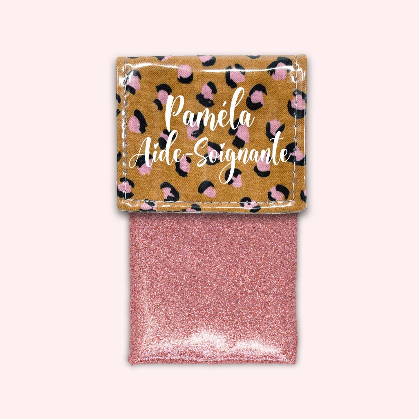 Leopard Caramel Magnetic Pouch