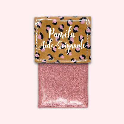 Leopard Caramel Magnetic Pouch