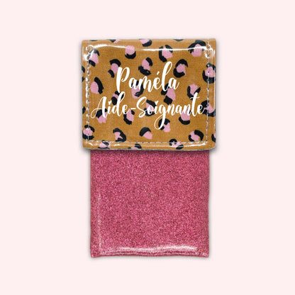 Leopard Caramel Magnetic Pouch