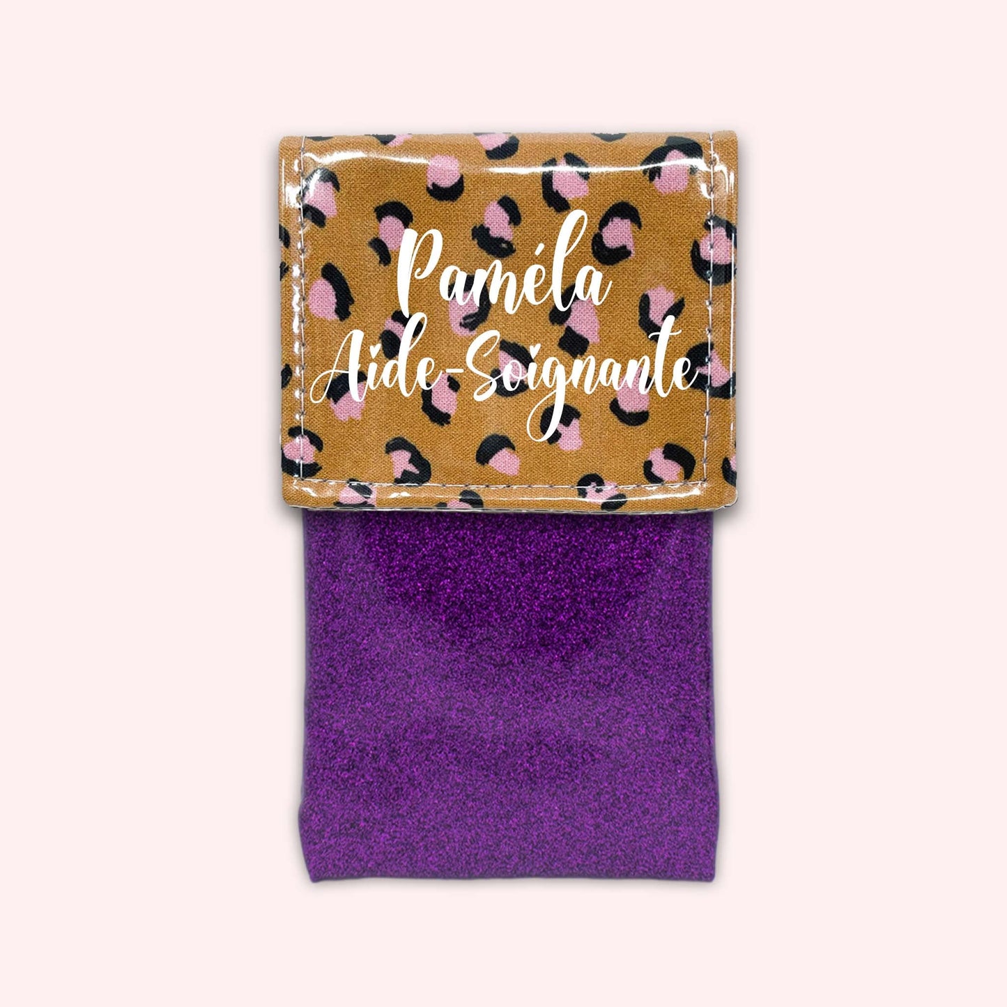 Leopard Caramel Magnetic Pouch