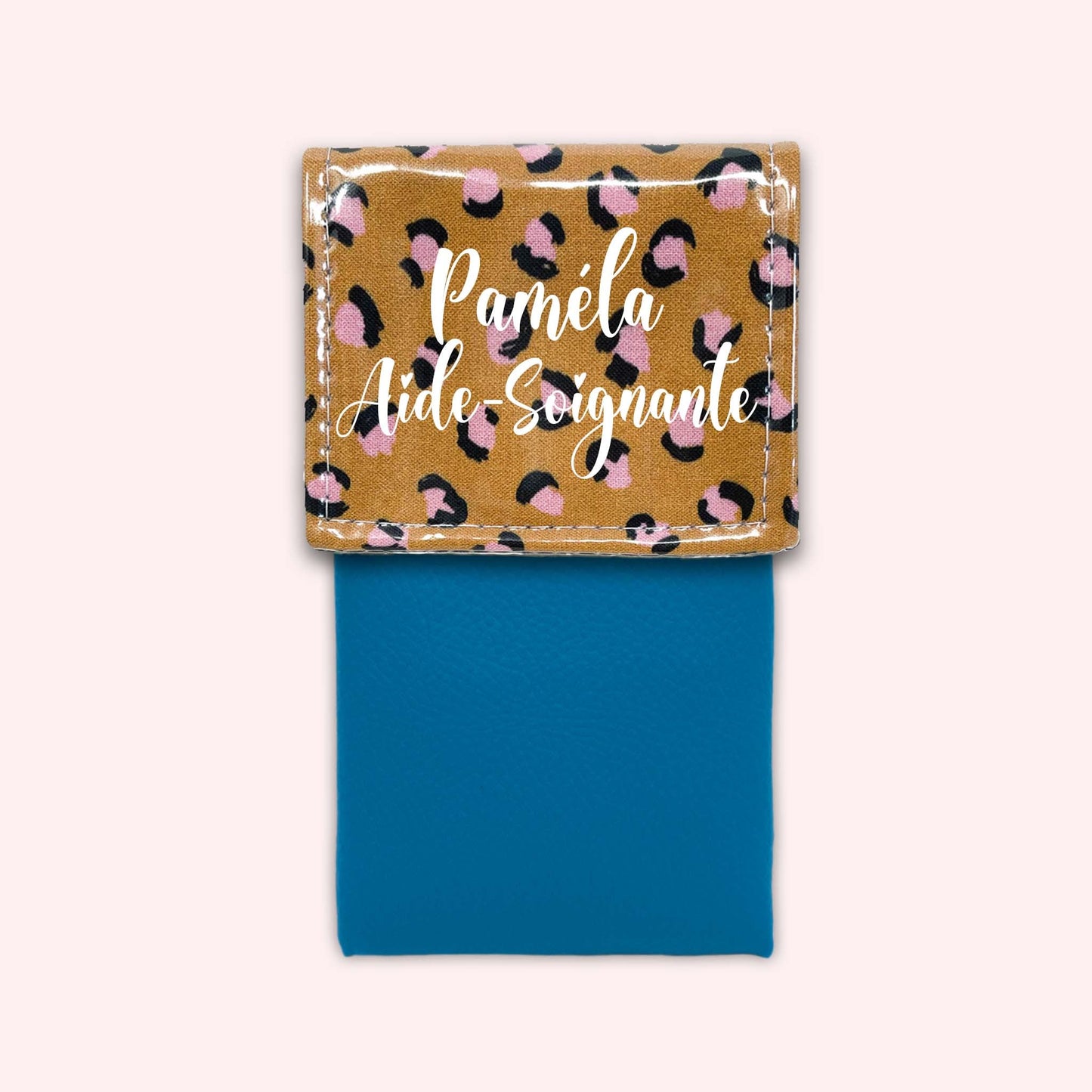 Leopard Caramel Magnetic Pouch