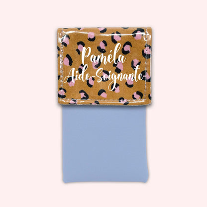 Leopard Caramel Magnetic Pouch