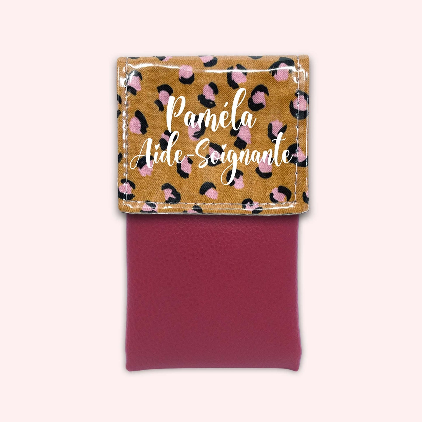 Leopard Caramel Magnetic Pouch