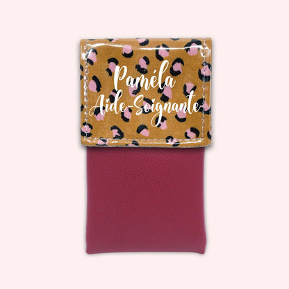 Leopard Caramel Magnetic Pouch