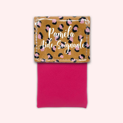 Leopard Caramel Magnetic Pouch