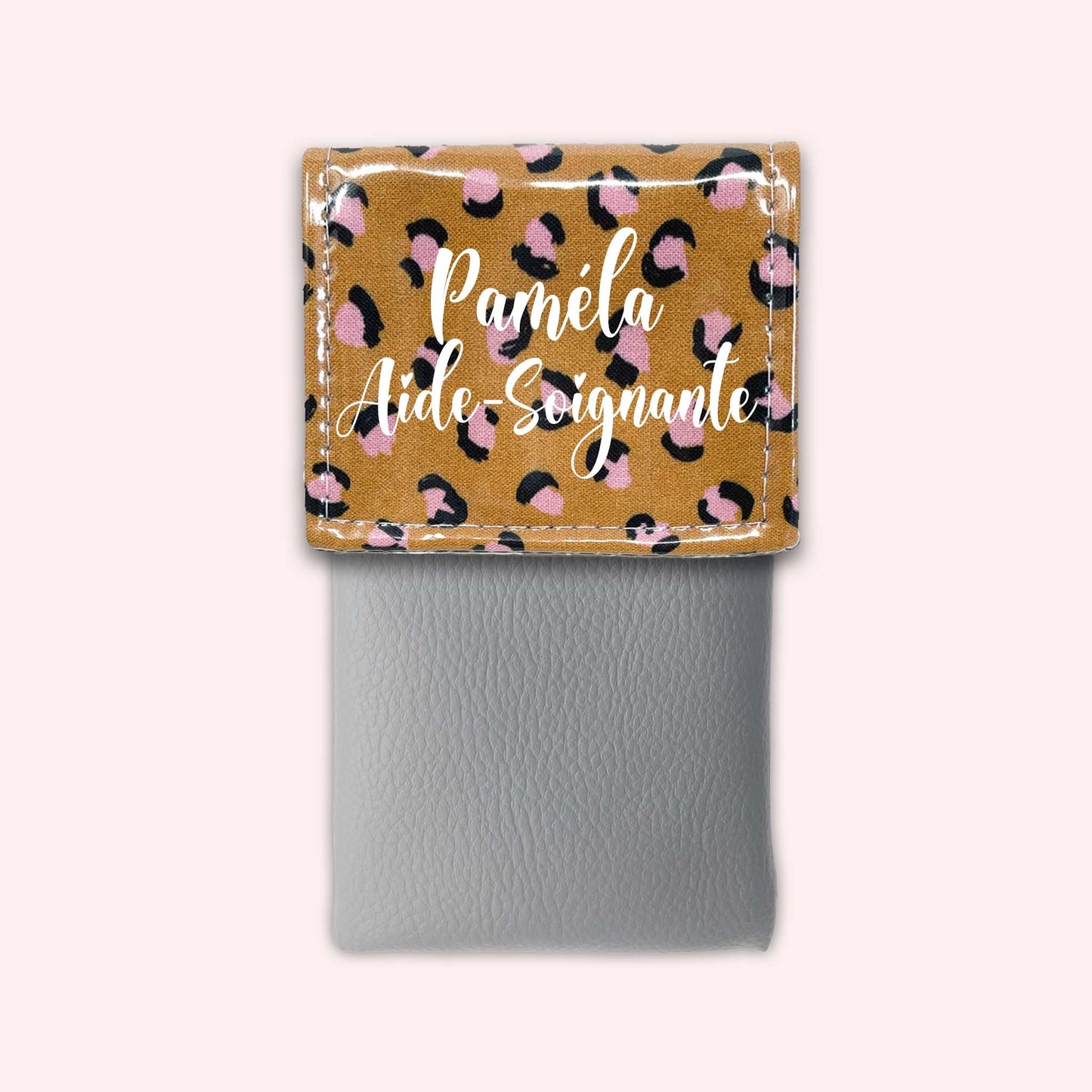 Leopard Caramel Magnetic Pouch