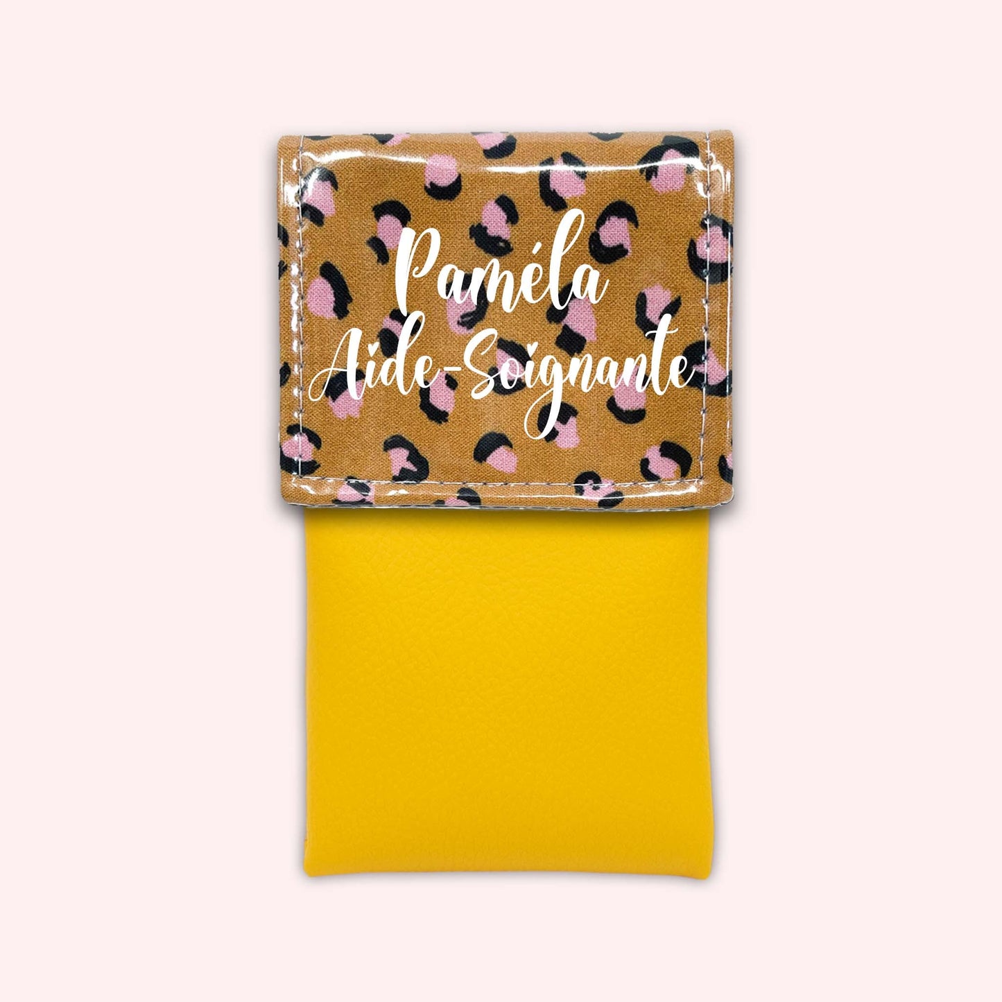 Leopard Caramel Magnetic Pouch