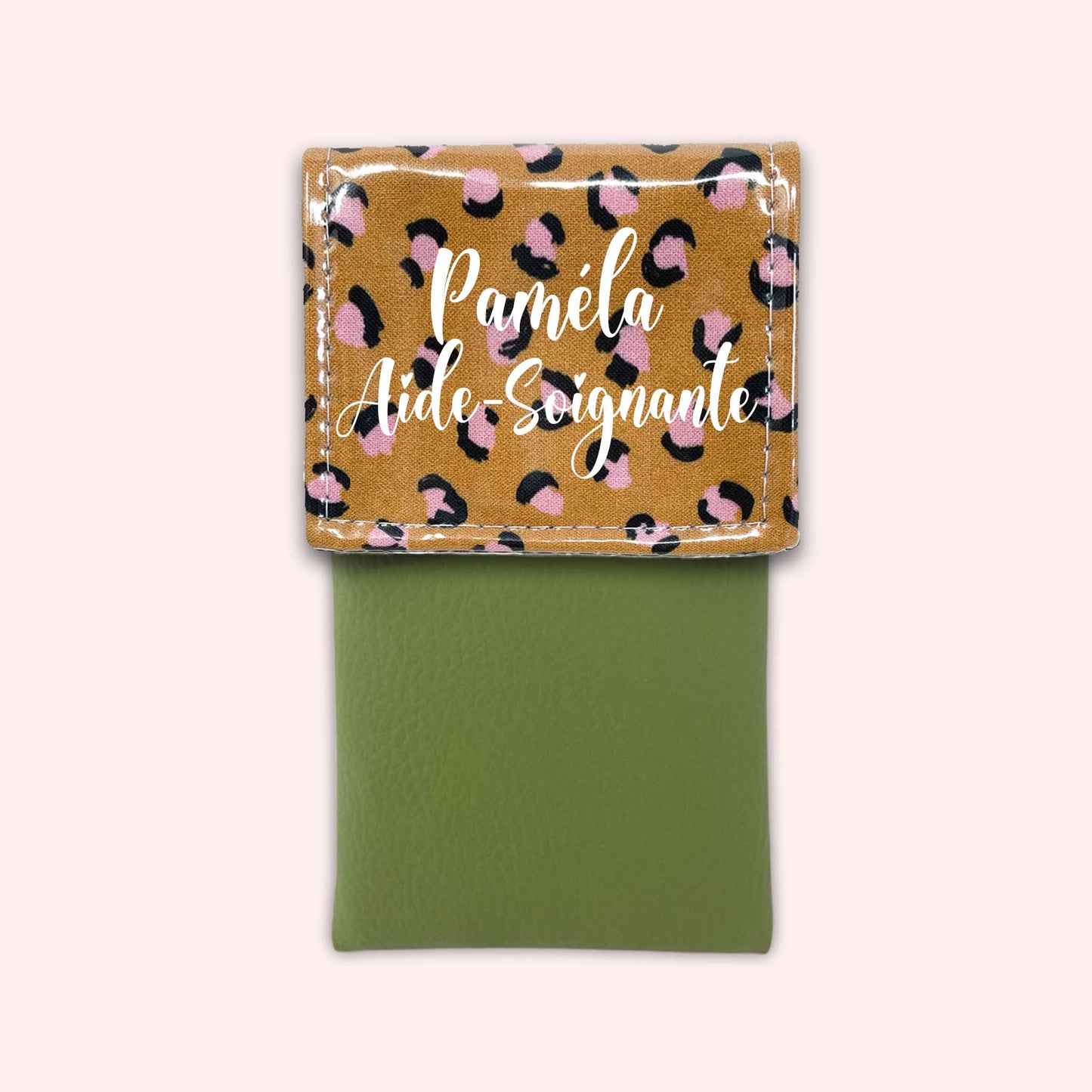 Leopard Caramel Magnetic Pouch