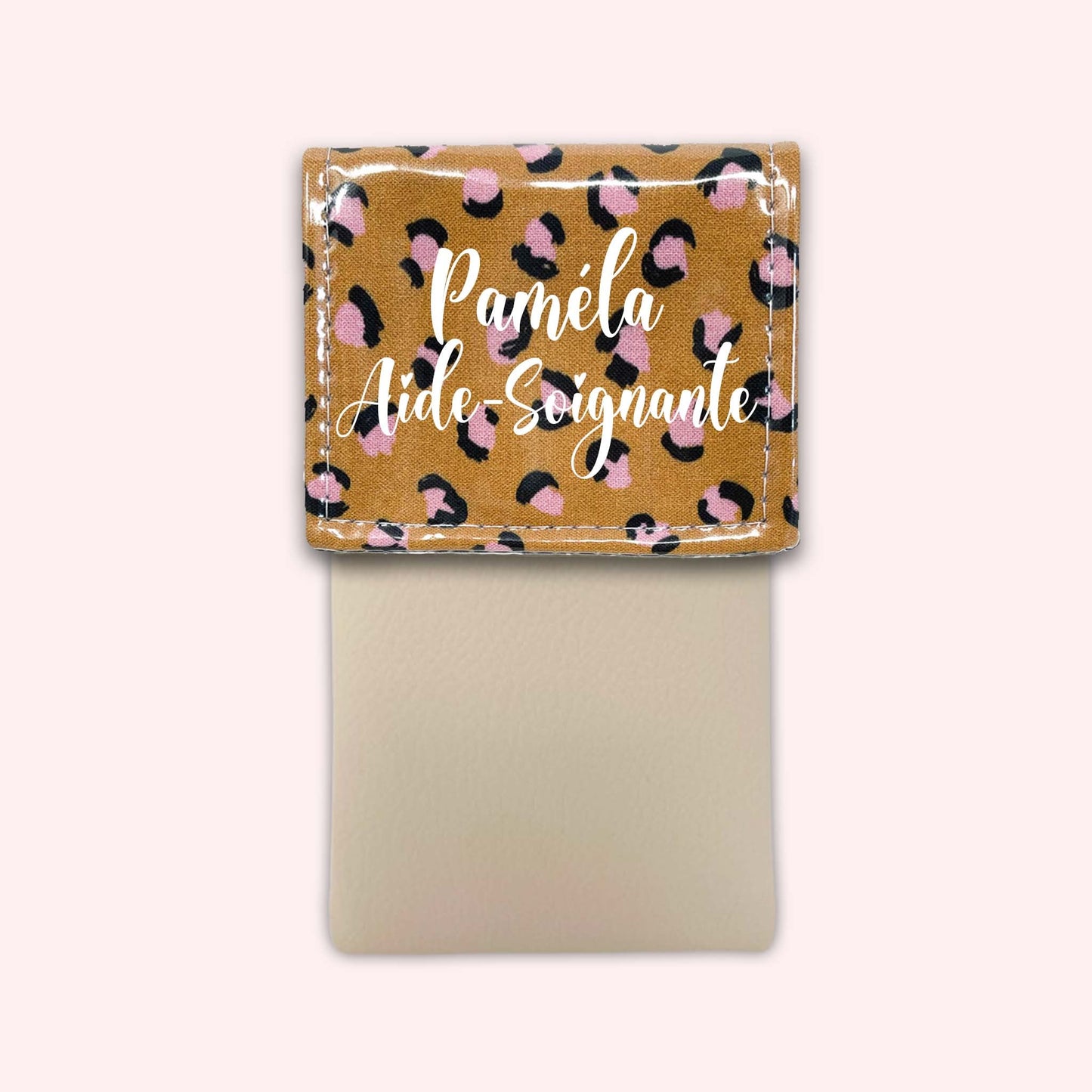 Leopard Caramel Magnetic Pouch