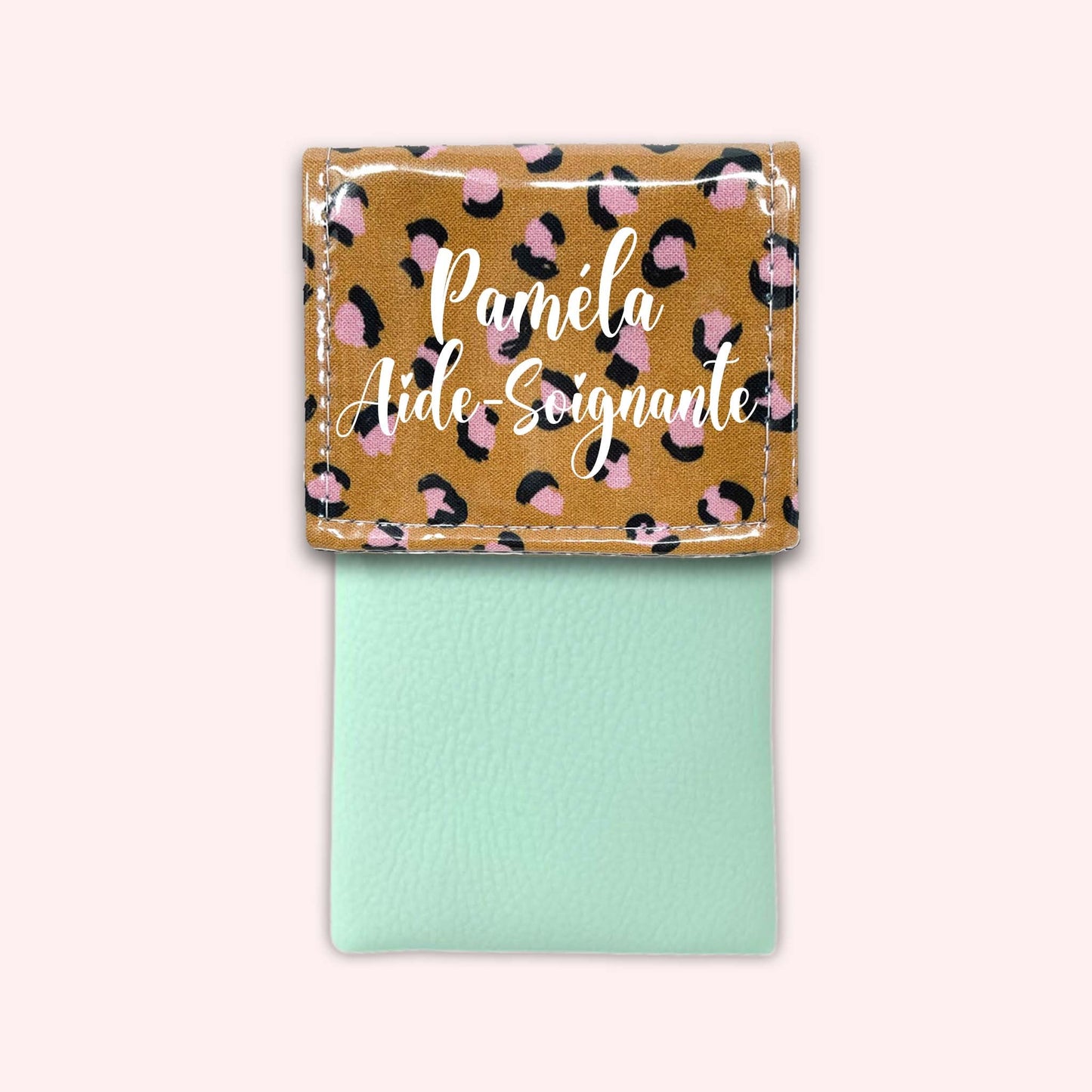 Leopard Caramel Magnetic Pouch