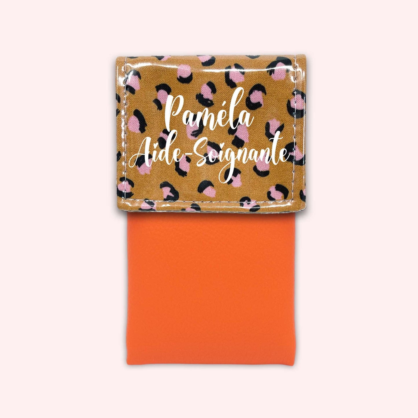 Leopard Caramel Magnetic Pouch