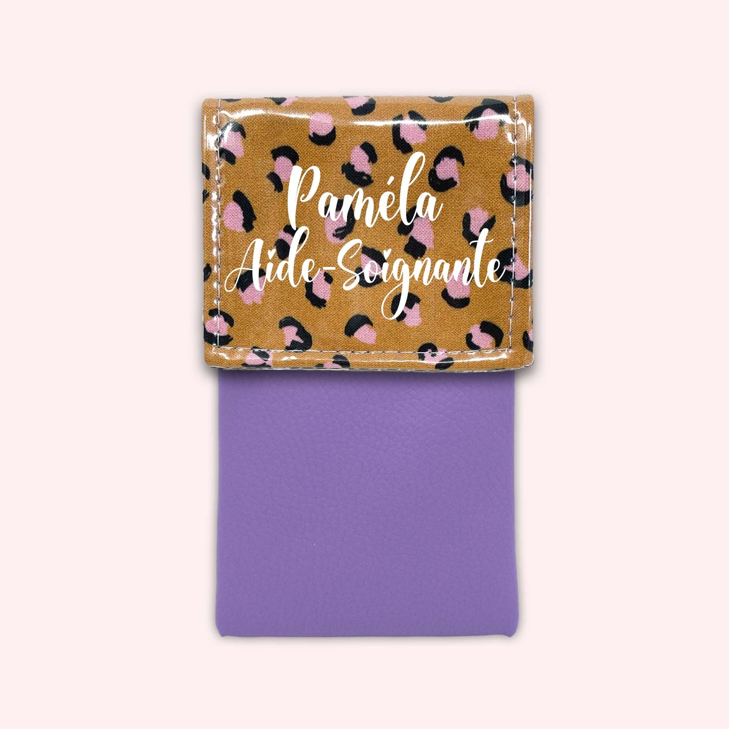 Leopard Caramel Magnetic Pouch