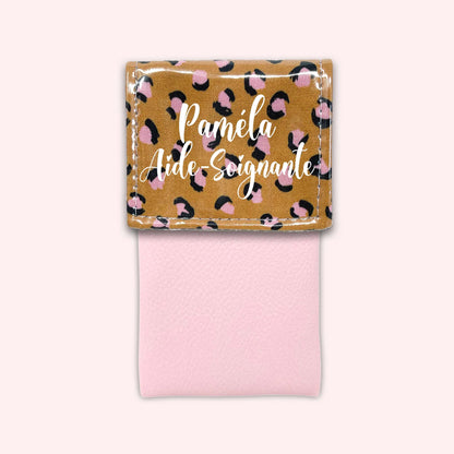 Leopard Caramel Magnetic Pouch