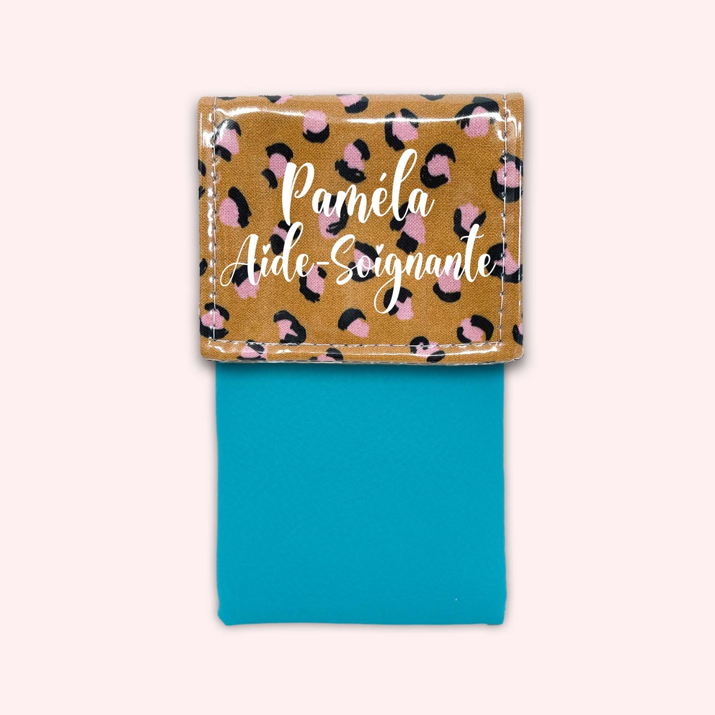 Leopard Caramel Magnetic Pouch