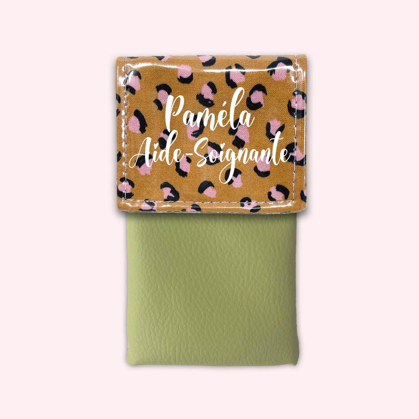 Leopard Caramel Magnetic Pouch