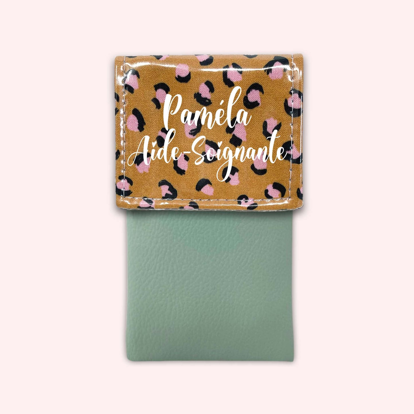 Leopard Caramel Magnetic Pouch