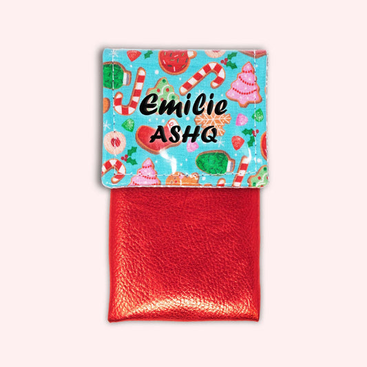 Small biscuit magnetic pouch