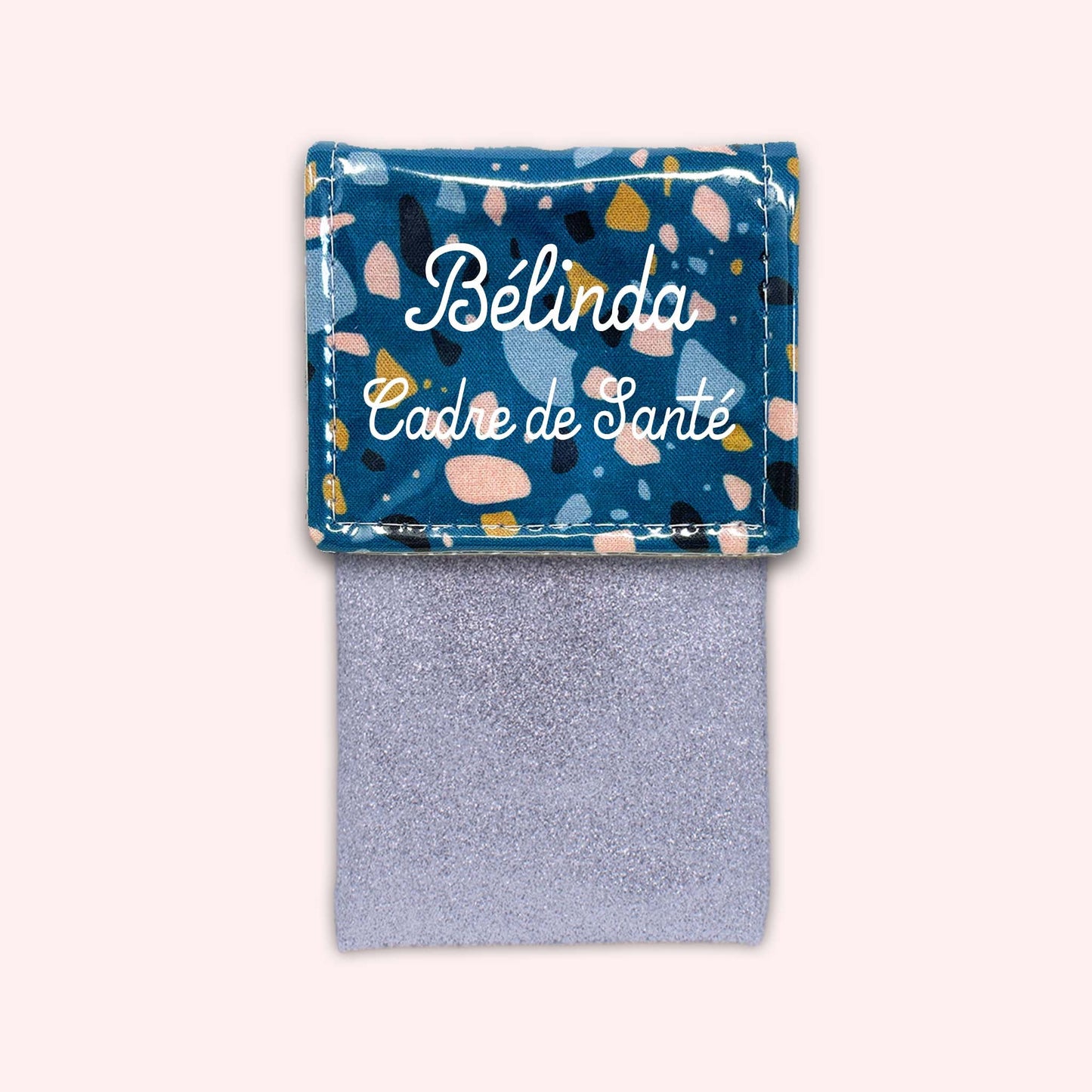 Duck Blue Terrazzo Magnetic Pouch