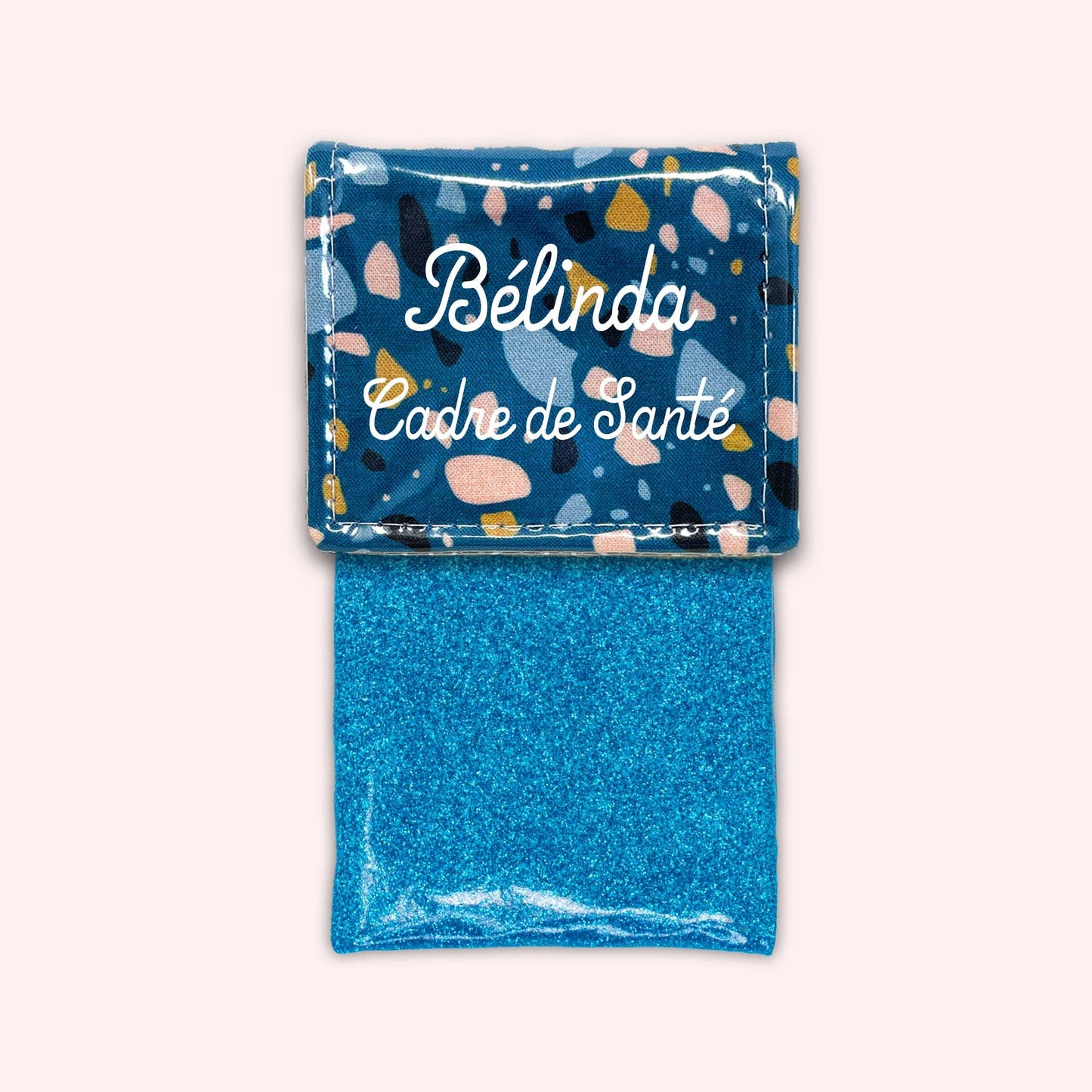 Duck Blue Terrazzo Magnetic Pouch