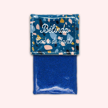 Duck Blue Terrazzo Magnetic Pouch