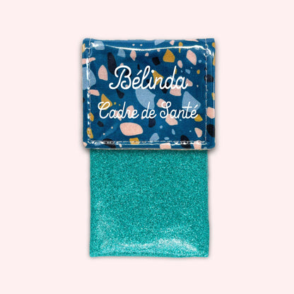 Duck Blue Terrazzo Magnetic Pouch