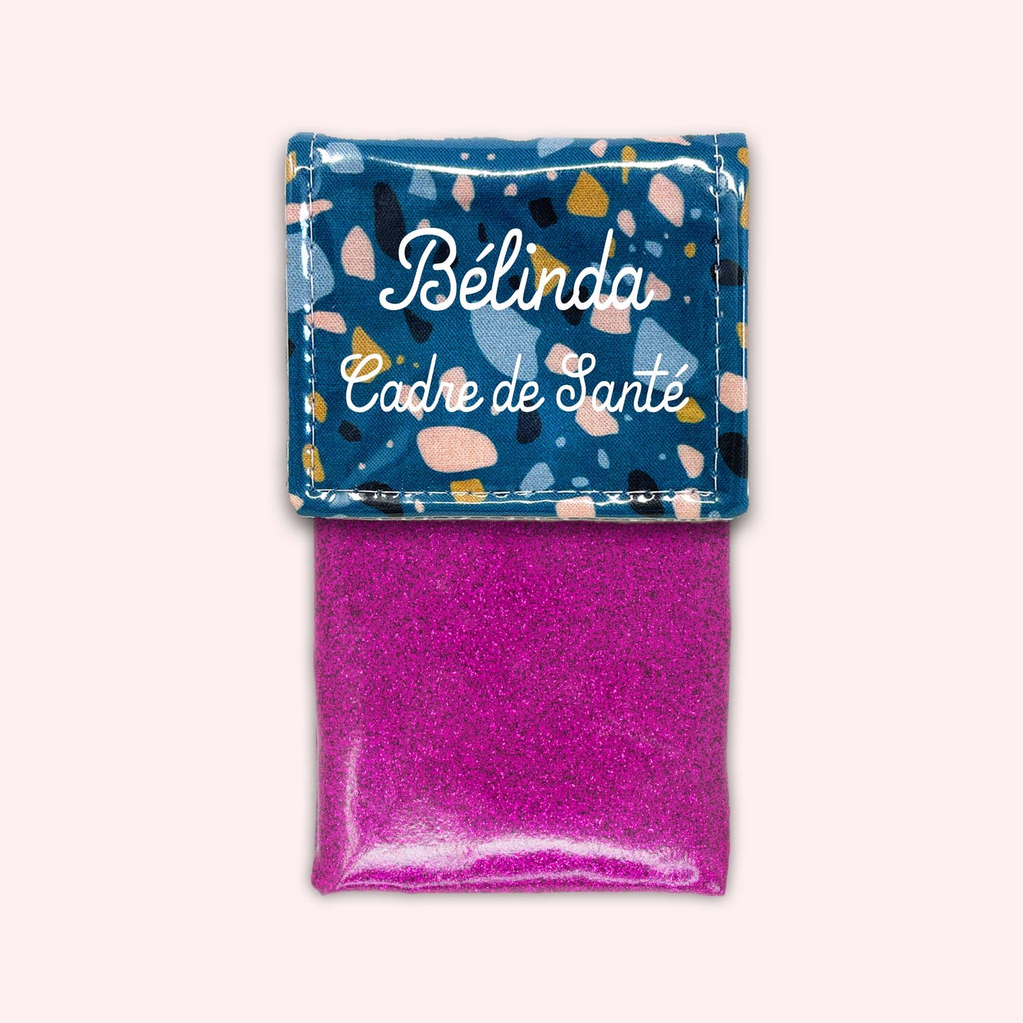 Duck Blue Terrazzo Magnetic Pouch