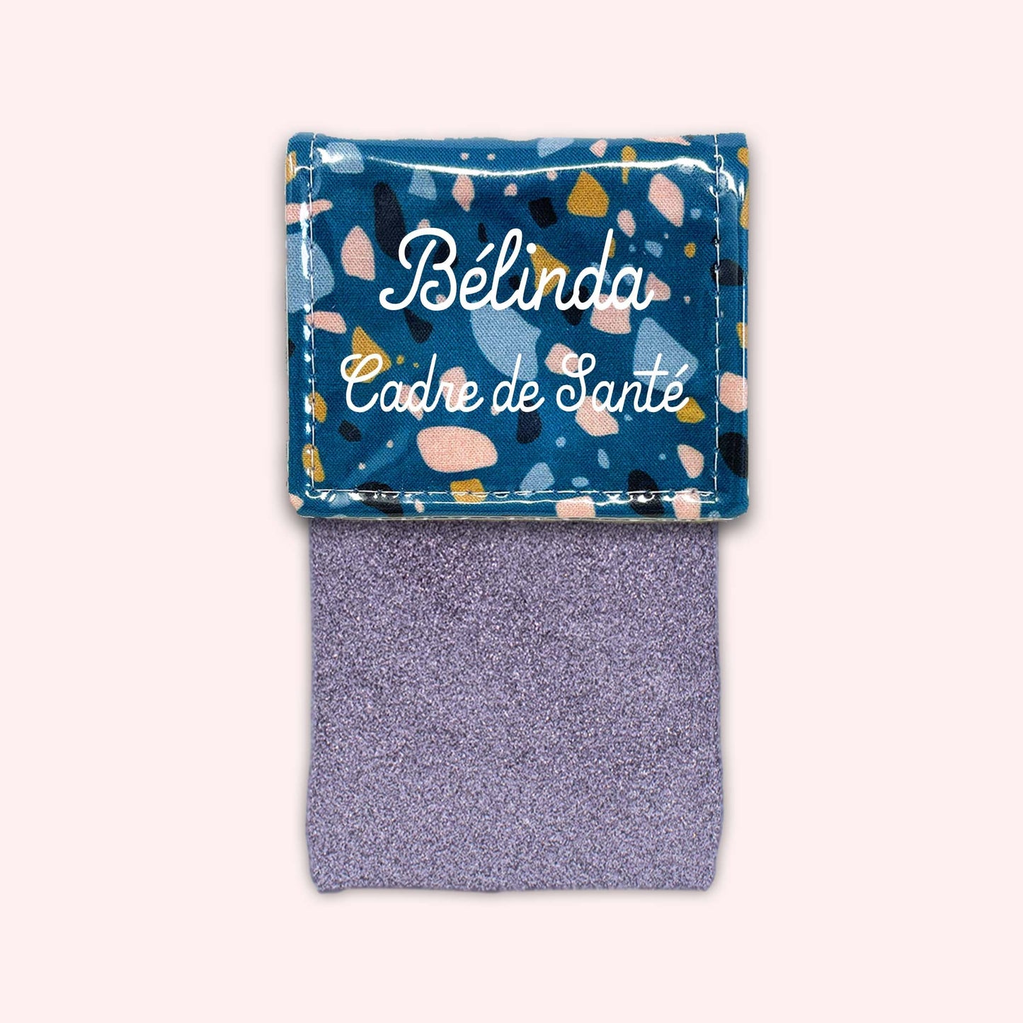 Duck Blue Terrazzo Magnetic Pouch