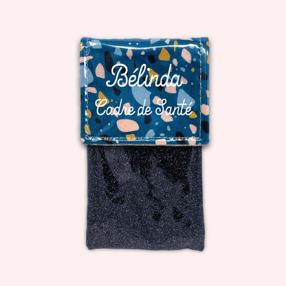 Duck Blue Terrazzo Magnetic Pouch