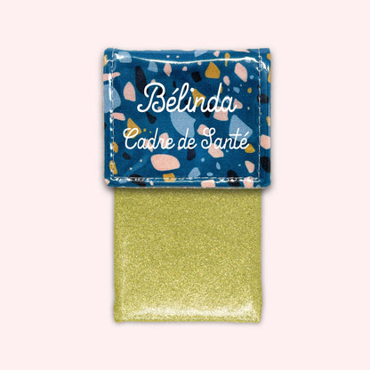 Duck Blue Terrazzo Magnetic Pouch