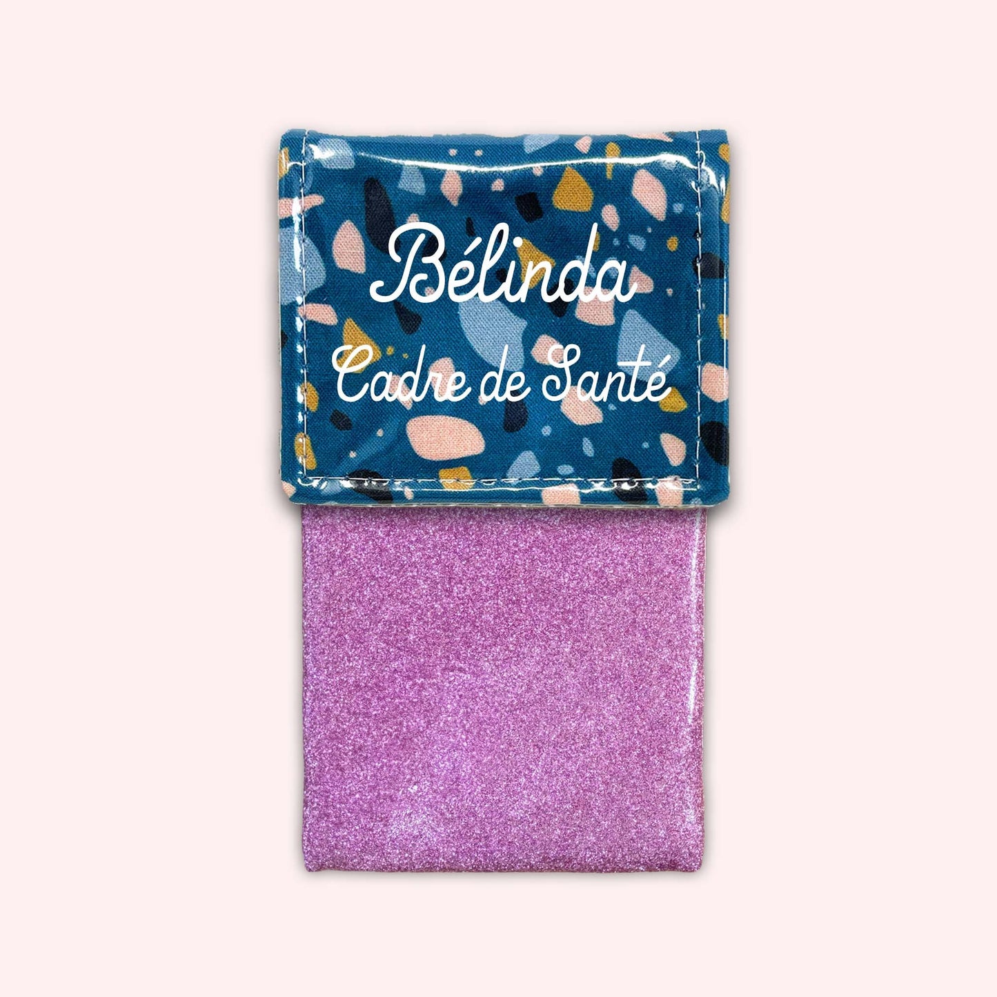 Duck Blue Terrazzo Magnetic Pouch