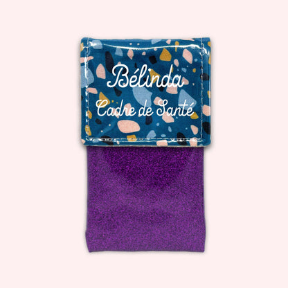 Duck Blue Terrazzo Magnetic Pouch