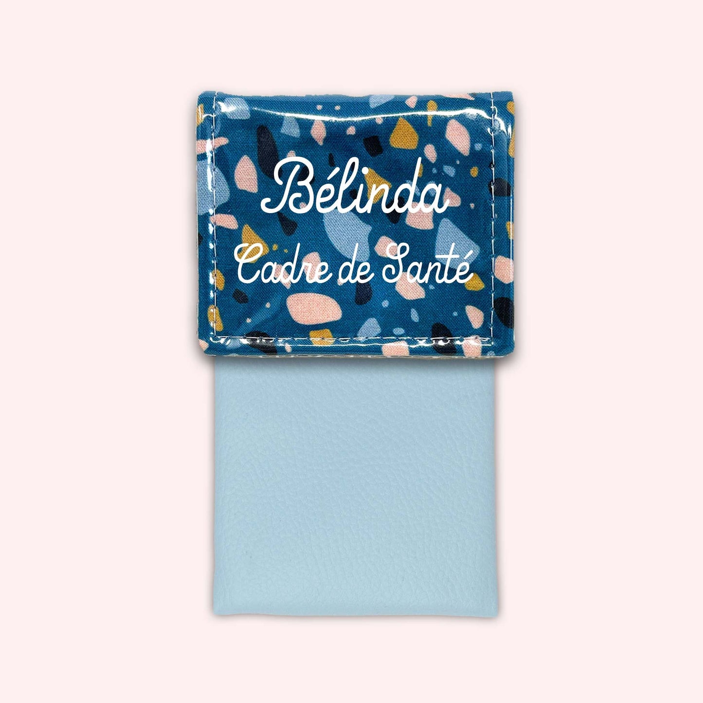 Duck Blue Terrazzo Magnetic Pouch