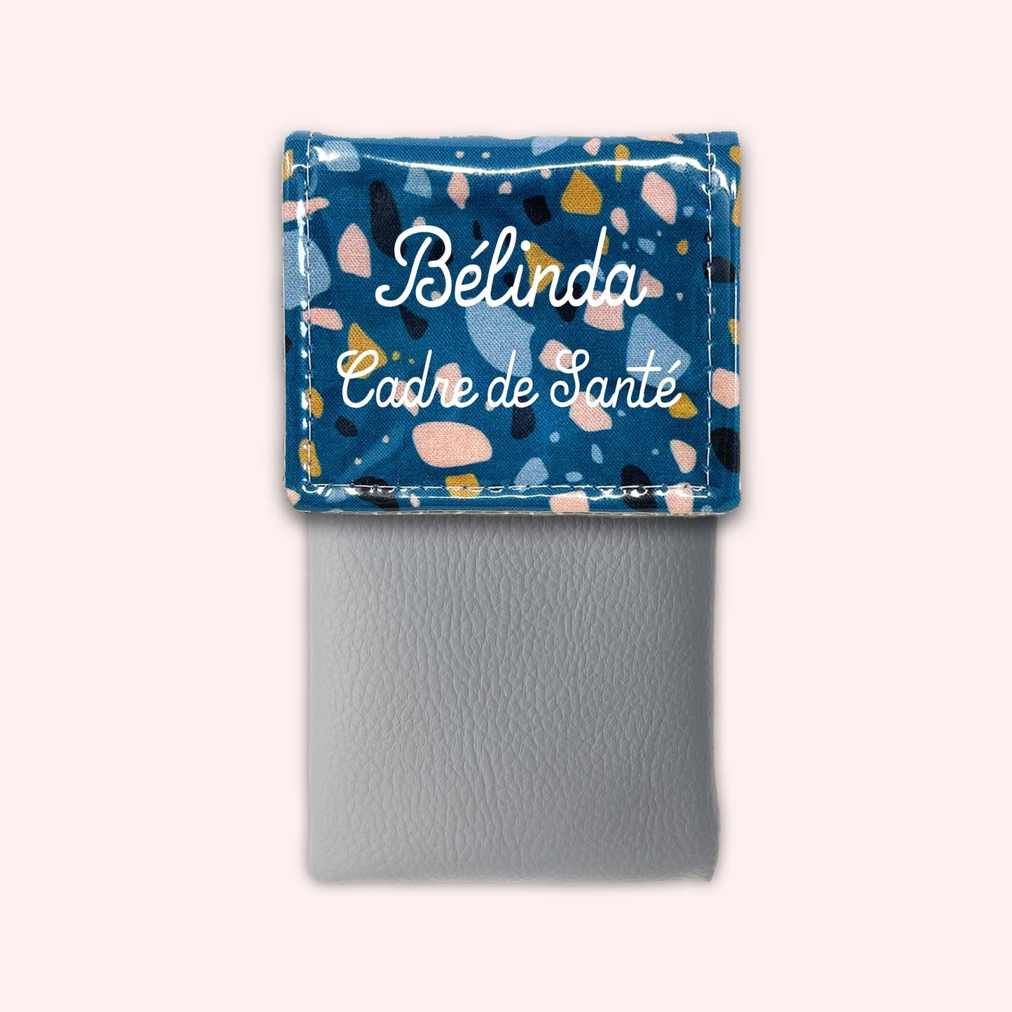 Duck Blue Terrazzo Magnetic Pouch