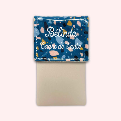 Duck Blue Terrazzo Magnetic Pouch