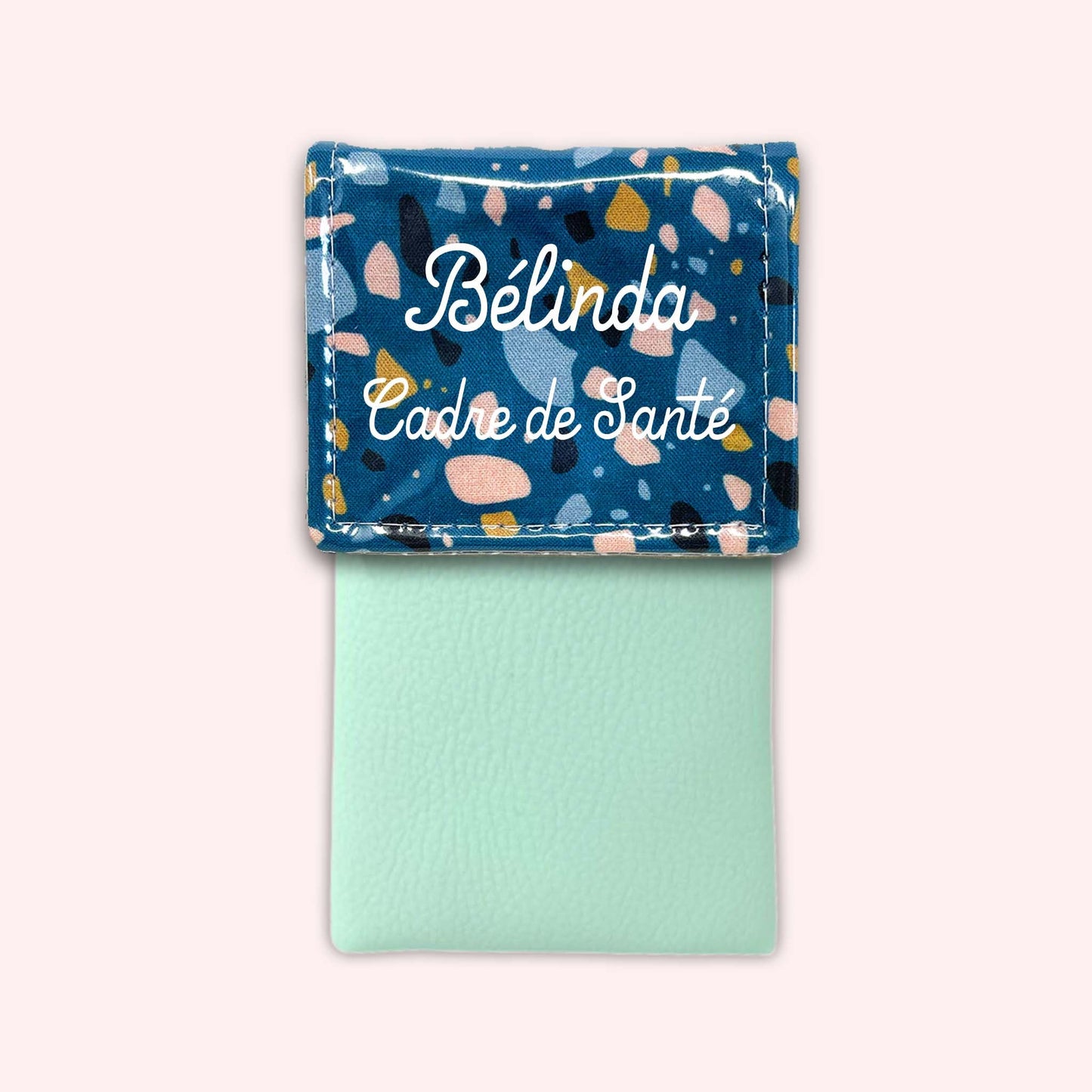 Duck Blue Terrazzo Magnetic Pouch