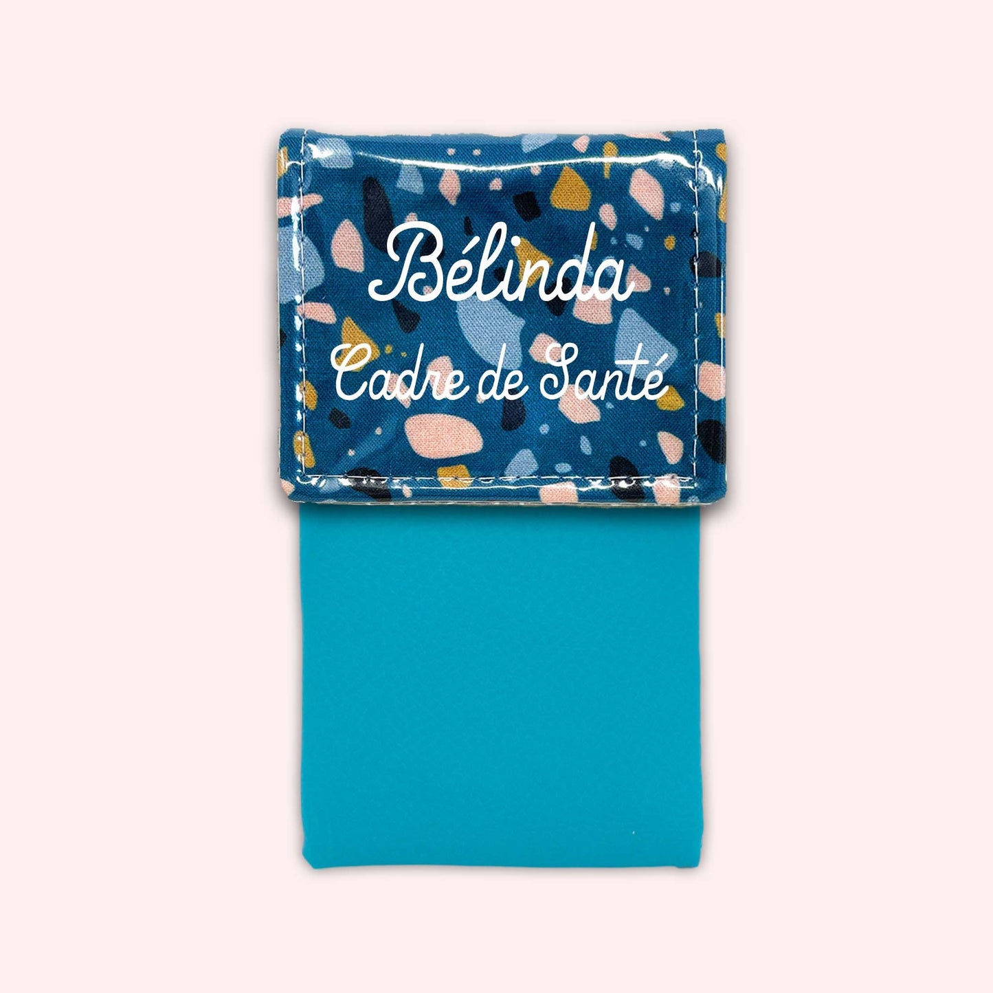 Duck Blue Terrazzo Magnetic Pouch