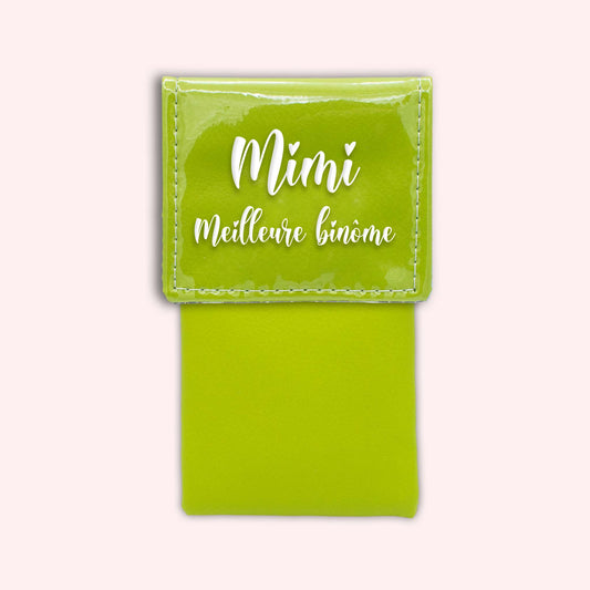 Apple Green Magnetic Pouch